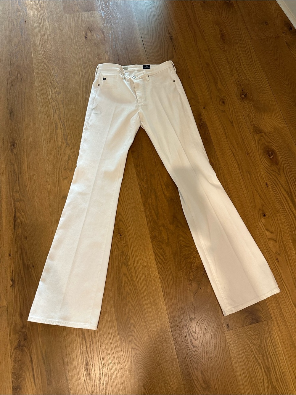 AG Women’s White Flare Jeans
